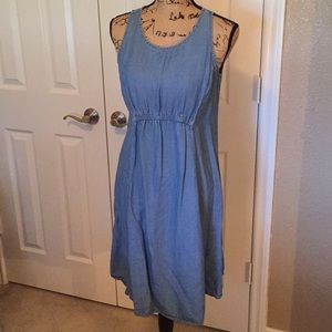 Denim Maternity Dress